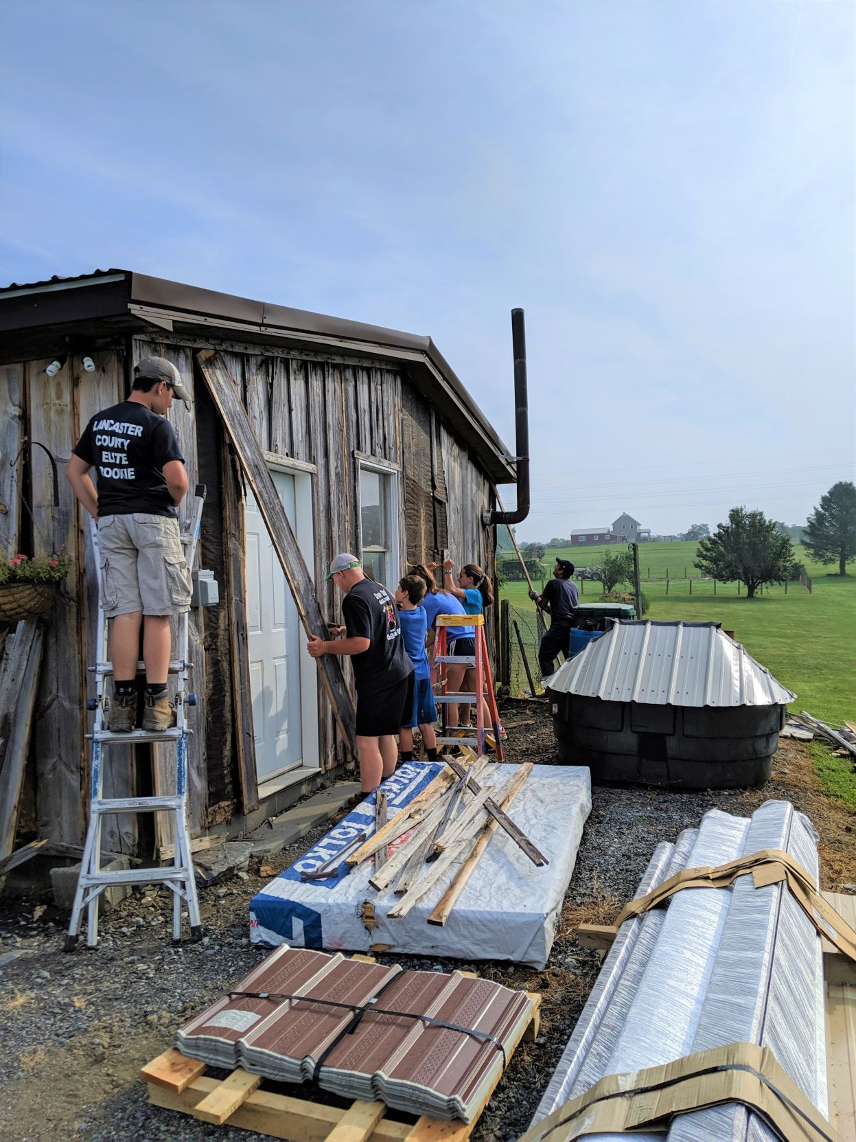 Martic Pantry re-siding house